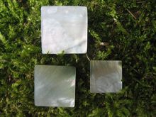 Boutons - Carrés en nacre 1