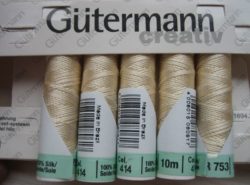 GÜTERMANN - Cordonnets de soie  1