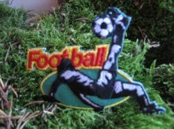 Motifs thermocollants - FOOTBALL : un retourné ! 1