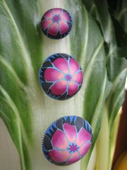Bouton - Bombé et très coloré