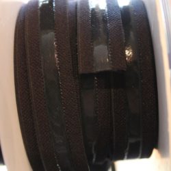 Elastique noir anti-glisse 19mm
