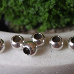 Perles rondes en métal Ø10mm