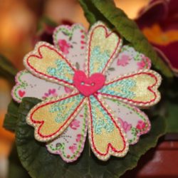 Motifs thermocollants - Fleurs fantaisies