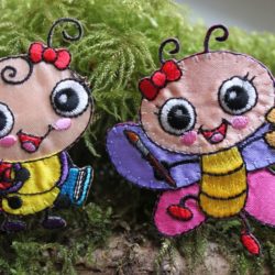 Motifs thermocollants - Abeilles