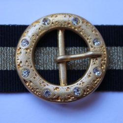 Boucles de ceinture avec strass