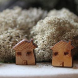 Boutons - Maisons en bois