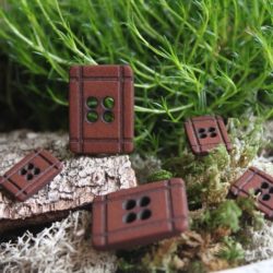 Boutons - Rectangulaire à 4 trous