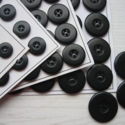 Boutons - Classiques noirs