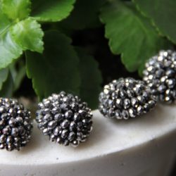 Bouton - Boule de perles