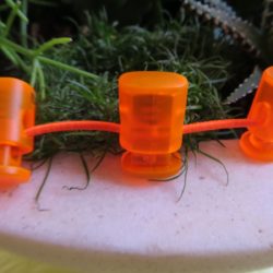 Arrèt de cordon fluo orange
