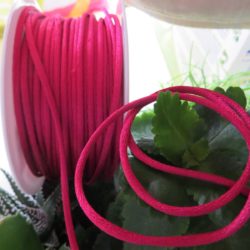 Cordon satin fuchsia