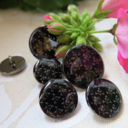Boutons  - Blaser fond noir