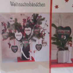 UB Design - Fiche 882 : Weihnachtsbändchen
