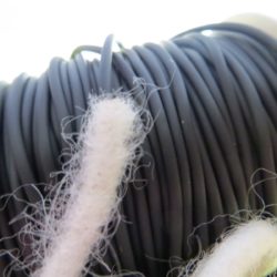 Cordon noir mat pour bracelets...
