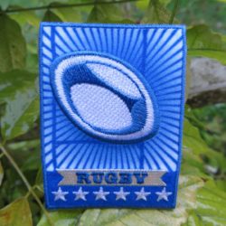 Motif - Rugby, 6 étoiles