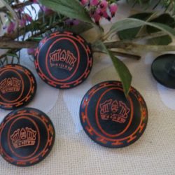 Bouton - "RETHIMNO" noir