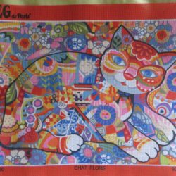 Canevas - SEG : chat flore