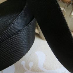 Sangle synthétique noire souple