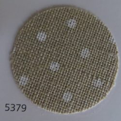 Zweigart - Belfast "pois blanc" 12.6 fils