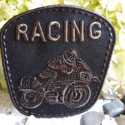 Motif - RACING fond noir