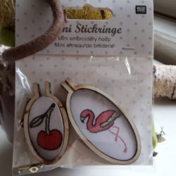 Mini cadres - Set de 2 ovals V. en bois