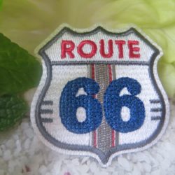 Motif - "ROUTE 66" blanc