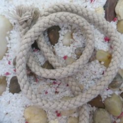 Cordon - Tressage serré couleur beige