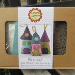 Kit créatif - Les maisons de lavande