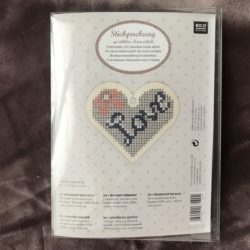 RICO - Love sur cœur en bois