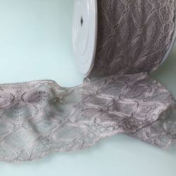 Dentelle - Grise festonnée largeur 95mm