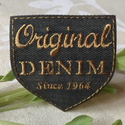Motif - "Original DENIM"safran sur kaki