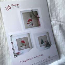 UB DESIGN - Fiche "Fliegenpilze im Schnee"