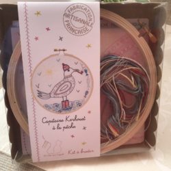 Kit à broder - Capitaine Kerhouet à la pêche