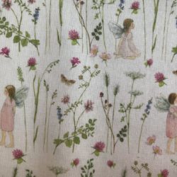 Acufactum - Tissu "Elfengarten rosa"