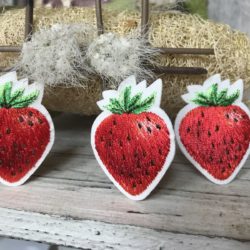 Motif - Fraise à déguster
