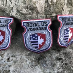 Motif - Blason "ROYAL US/CANADIAN"