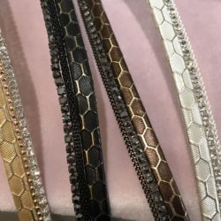 Galon - Rayon d'abeilles orné de strass