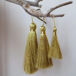 Pompon or - 3 tailles