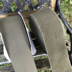 Velcro - Face crochet kaki 10cm de large